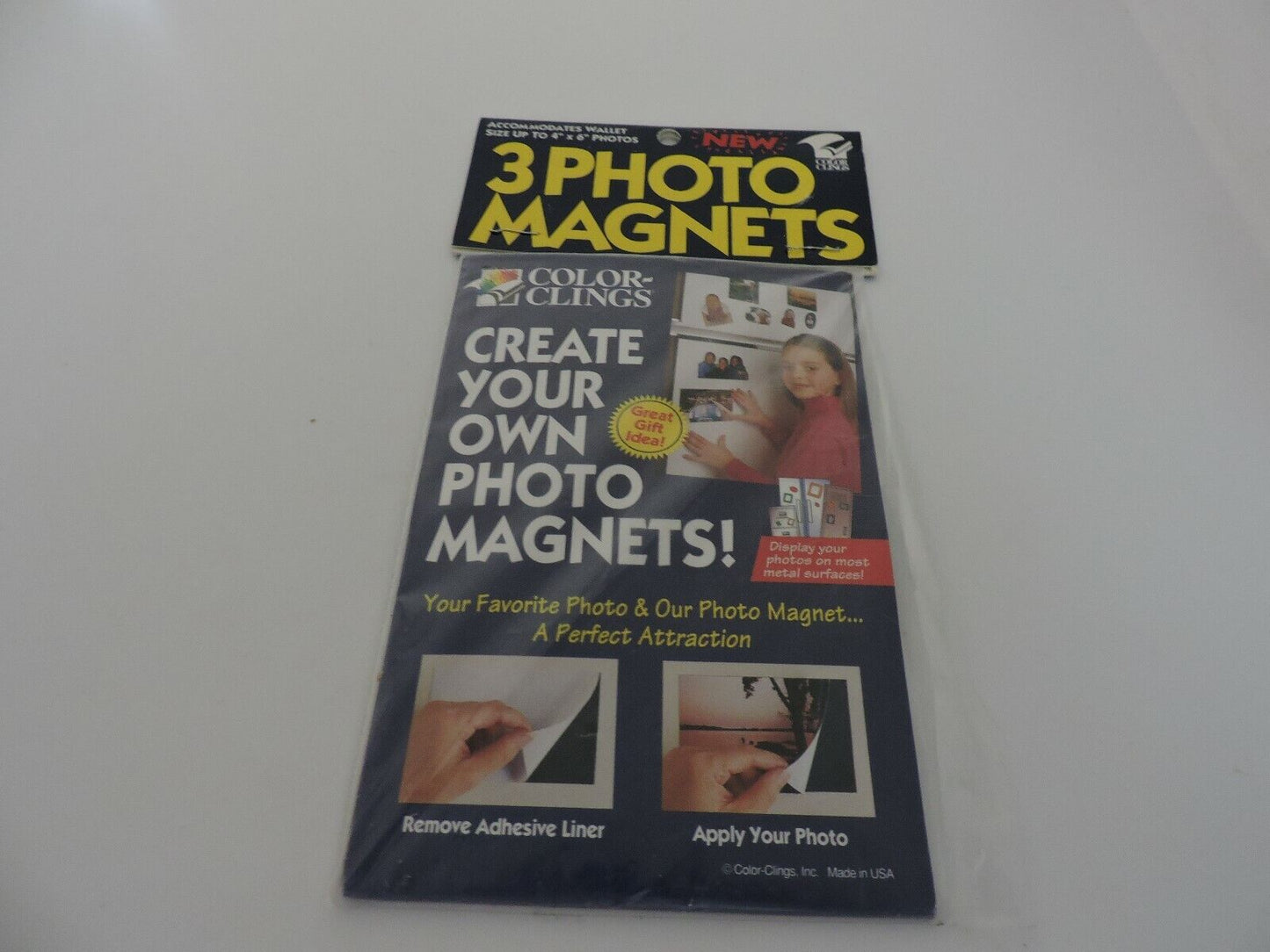 3 PHOTO MAGNETS WALLET SIZE TO 4X6 PHOTO