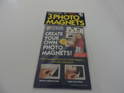 3 PHOTO MAGNETS WALLET SIZE TO 4X6 PHOTO