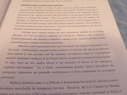Guide To Managing An Emergency Service Infection Control Program