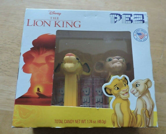 DISNEY THE LION KING PEZ CONTIANERS  NIB