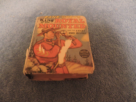 King of the Royal Mounted  Mini Book