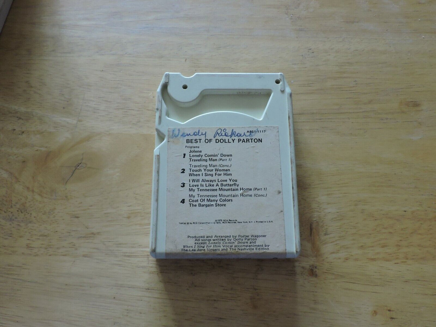 Best Of Dolly Parton 8 Track