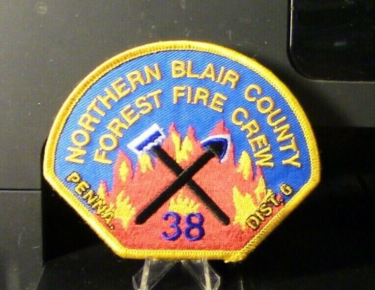 Northern Blair County Forest Fire Crew, Station 38 Patch
