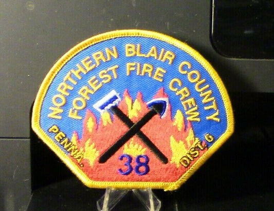 Northern Blair County Forest Fire Crew, Station 38 Patch