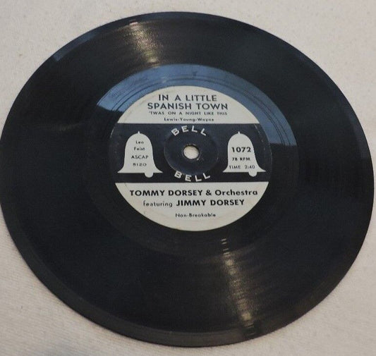 It's A Woman's World/In a Little Spanish Town Tommy Dorsey Record 78 RPM