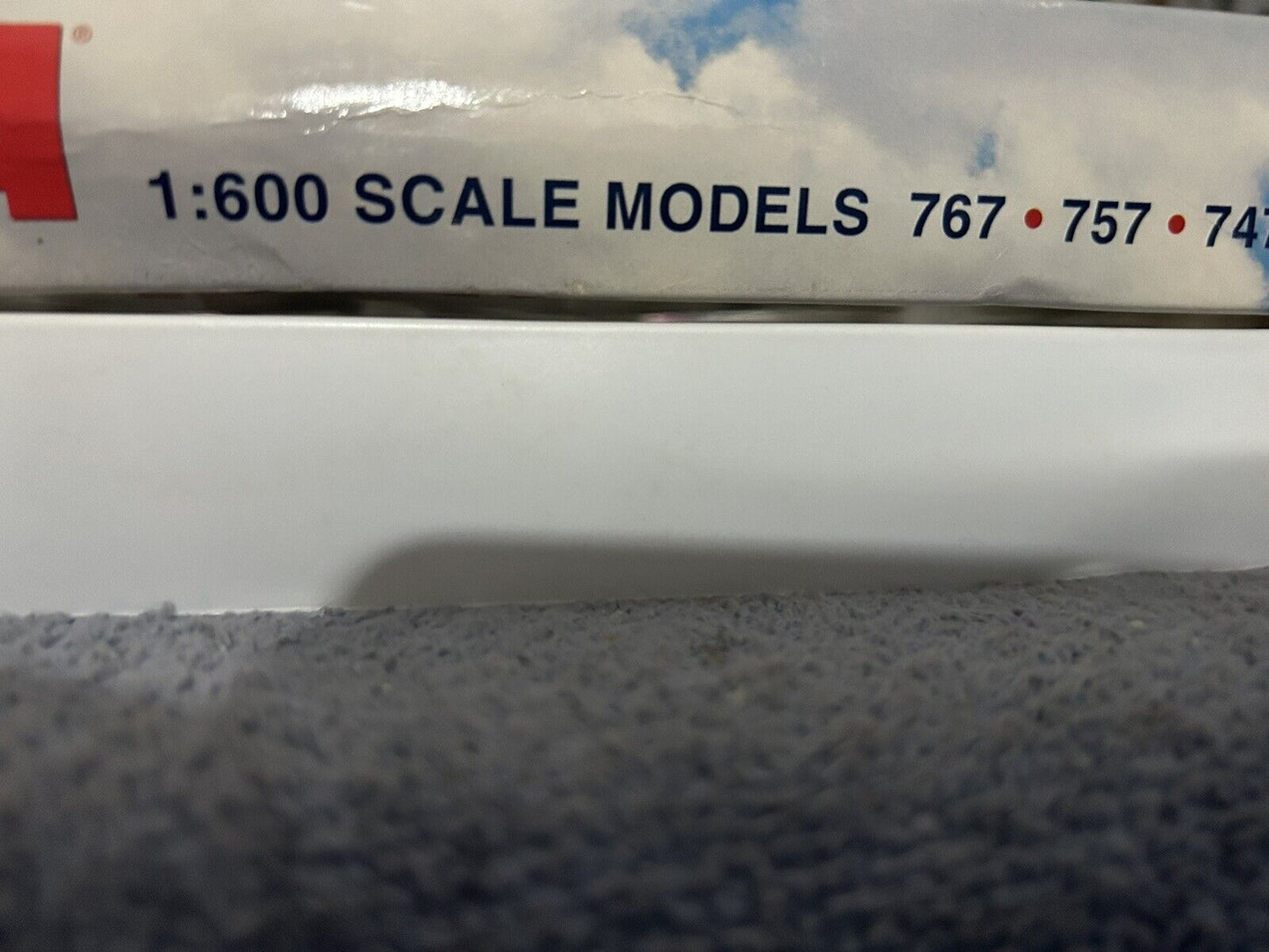 COLLECTOR'S ITEM:  NIB TWA JETS 767-757-747  & MD-80 (1:600 SCALE MODELS)