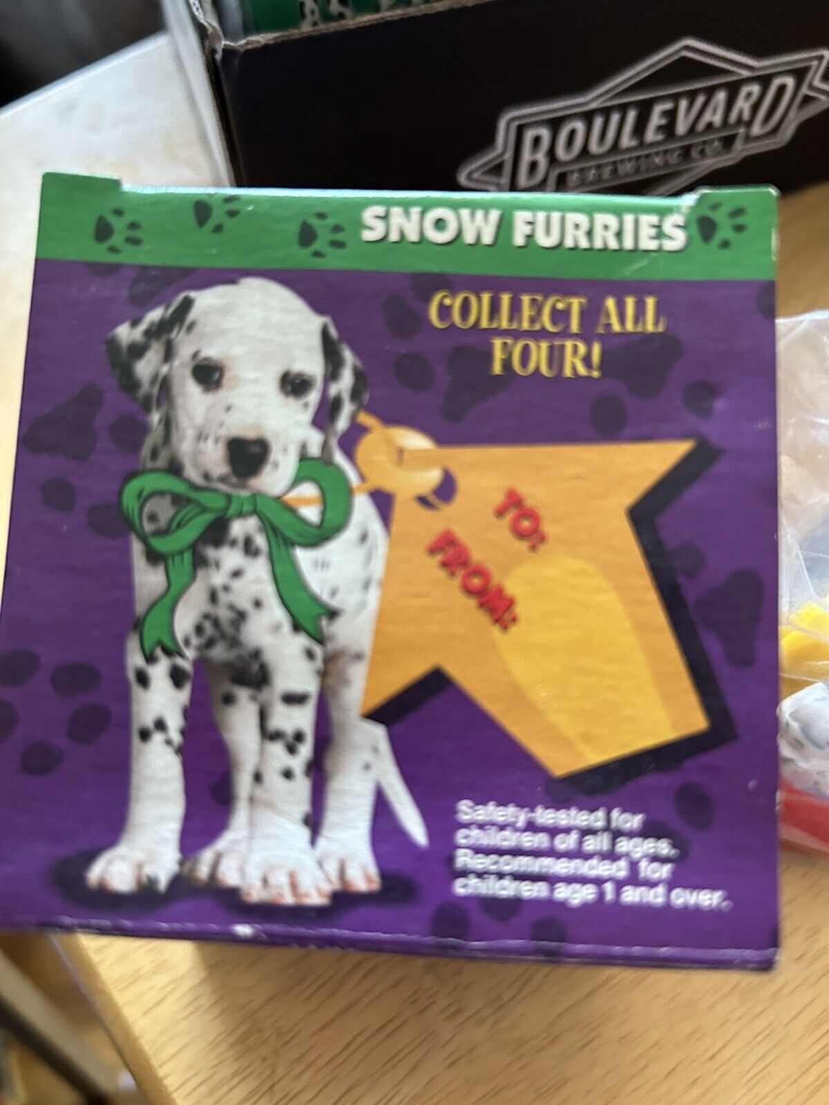 MCDONALD'S 101 DALMATIANS HAPPY MEAL TOY 1996 "SNOW FLURRIES"
