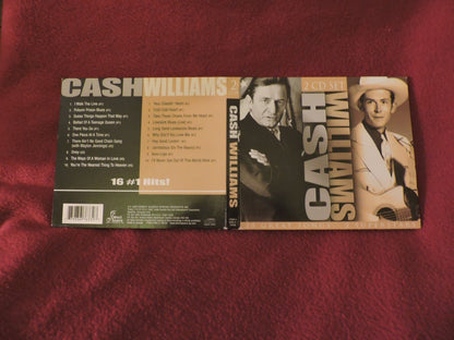 CASH/ WILLIAMS 2 CD SET (2 COUNTRY LEGENDS)