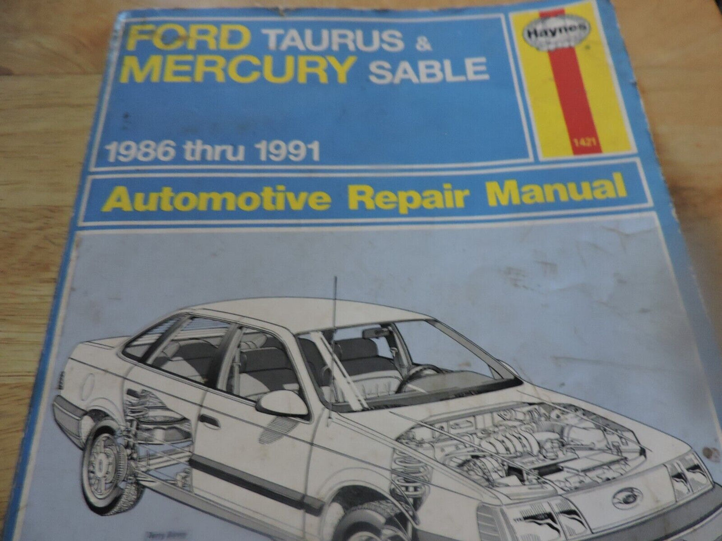 FORD TAURUS & MERCURY SABLE 1986 THRU 1991 REPAIR MANUAL