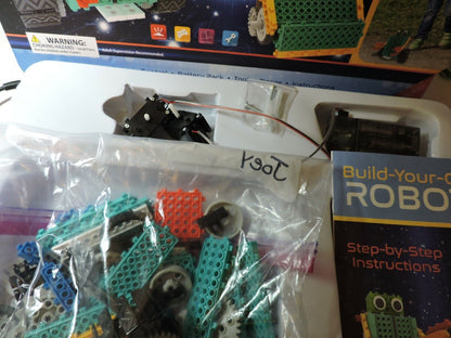 STEM:   BUILD-YOUR-OWN ROBOTS--NOT COMPLETE--SELLING FOR PARTS ONLY