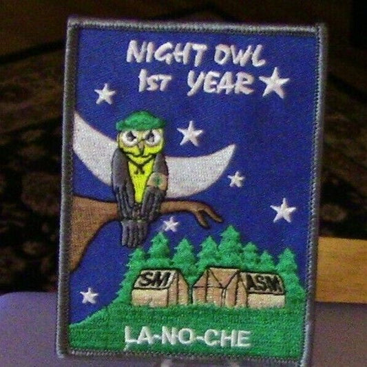 BSA: LA-NO-CHE: Central Florida Council, Night Owl 1st Year Patch