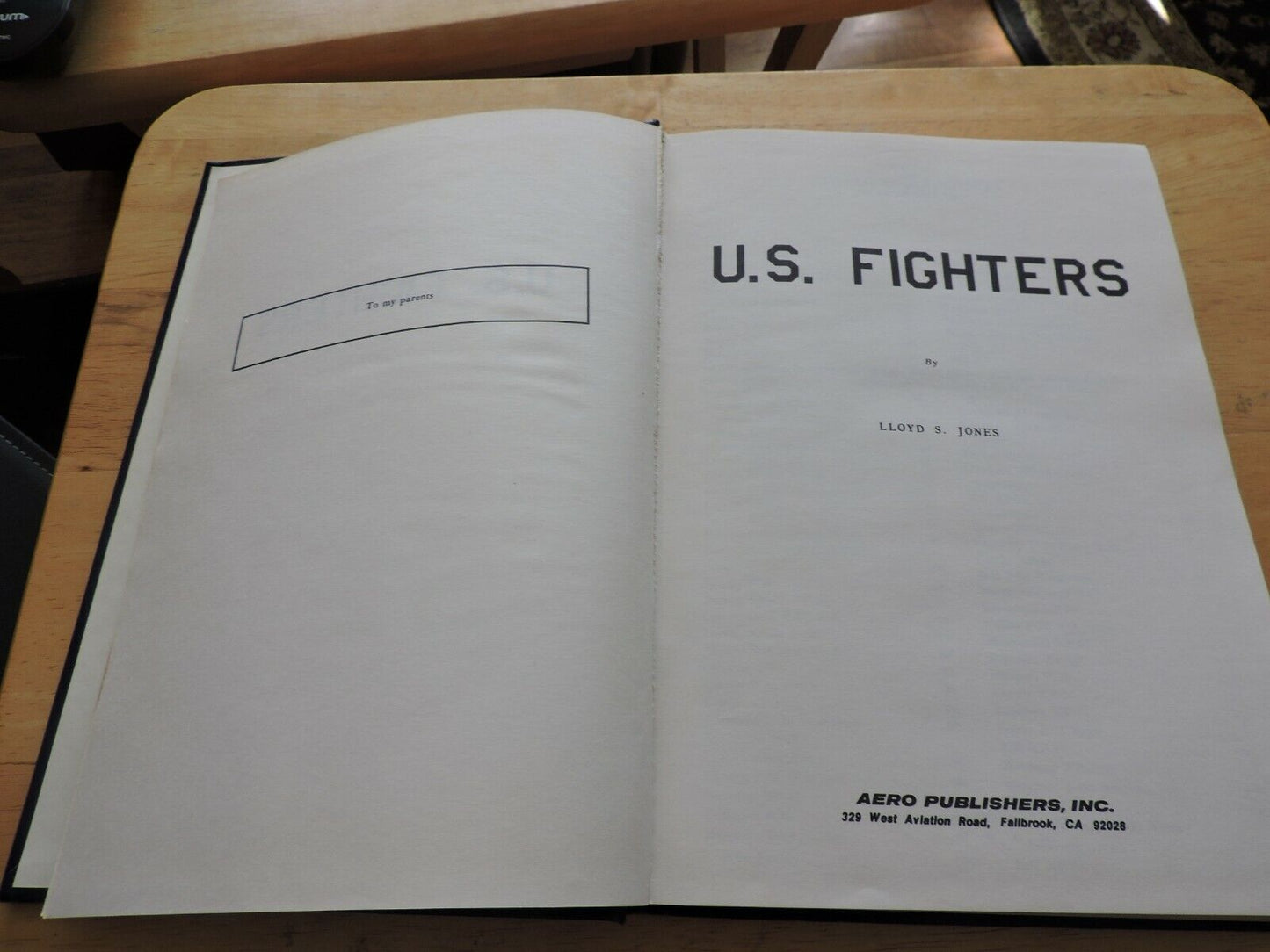 U.S. FIGHTERS,  BY LLOYD JONES 1975