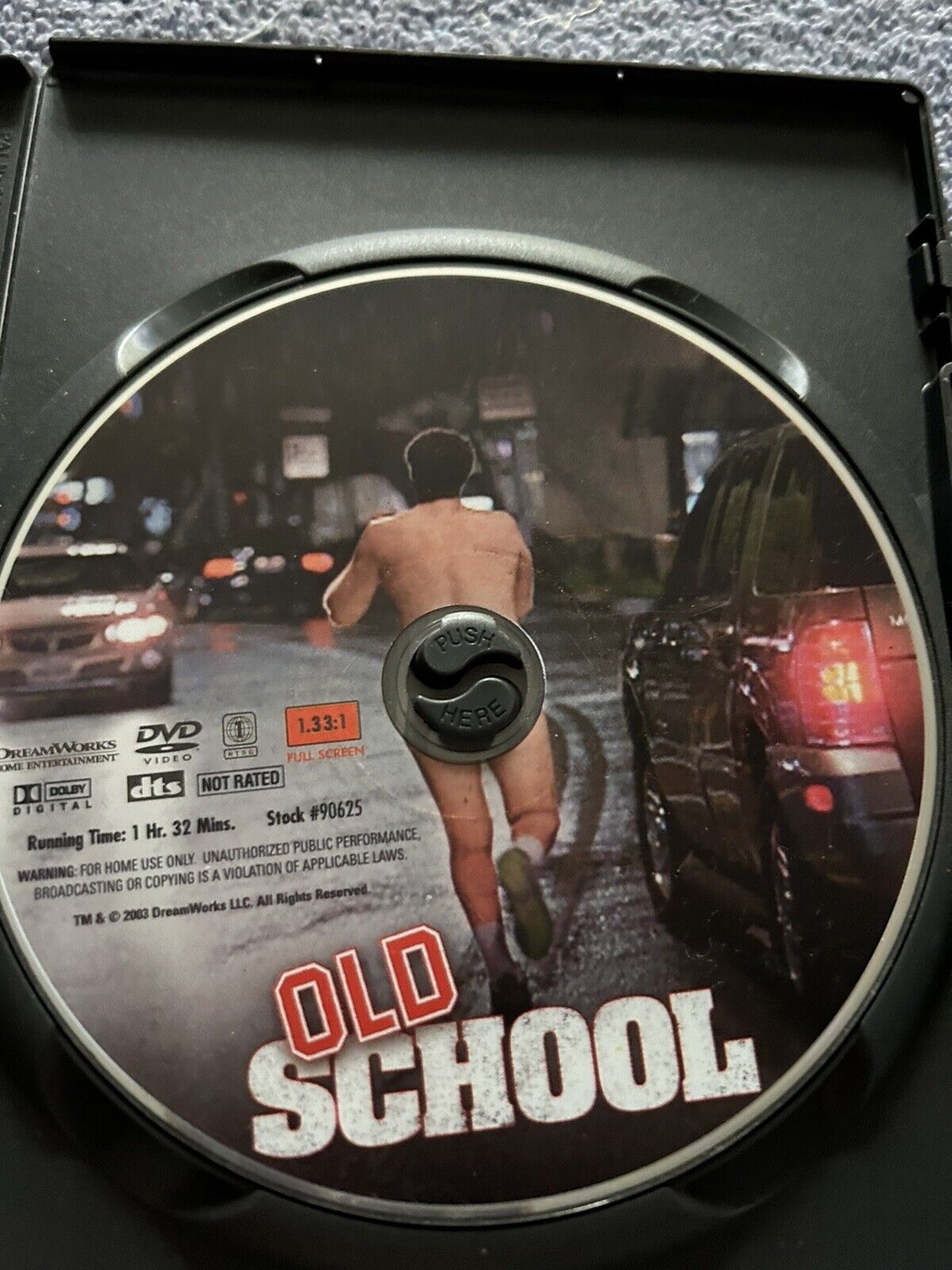 OLD SCHOOL--LUKE WILSON, WILL FERRELL, VINCE VAUGHN 2003  UNRATED