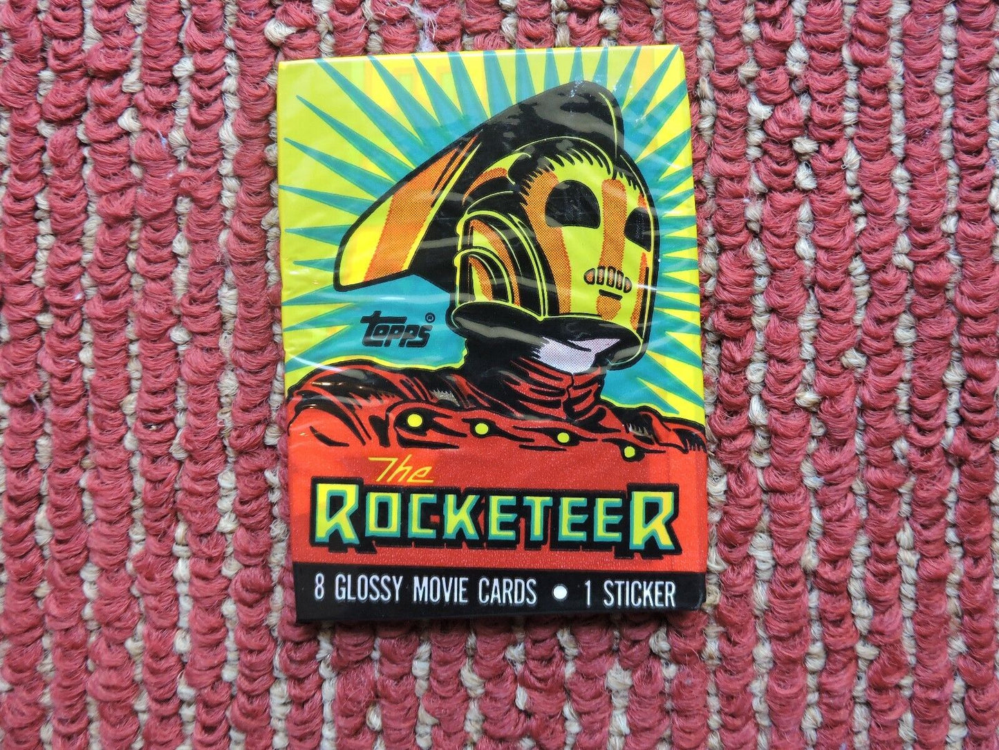 1991 Topps The Rocketeer Trading Card & Sticker Set