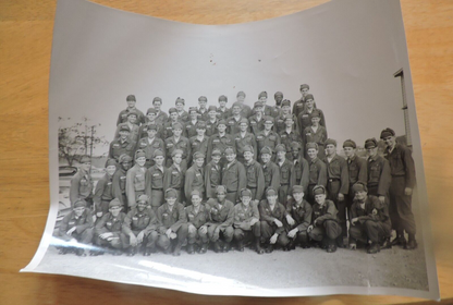 VINTAGE U.S. ARMY UNIT PHOTOGRAGH 8X10 INCHES