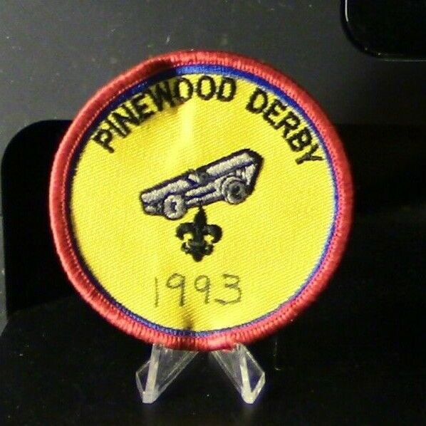 BSA: Gulf Ridge Council, Florida Pinewood Derby 1993 Patch