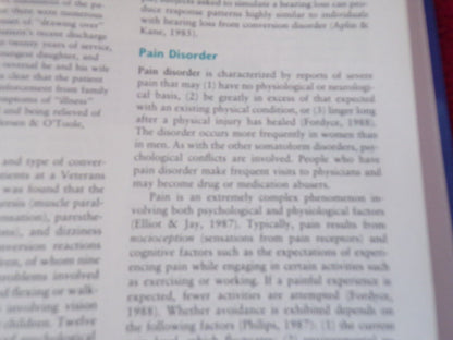 Understanding Abnormal Behavior: Fourth Edition