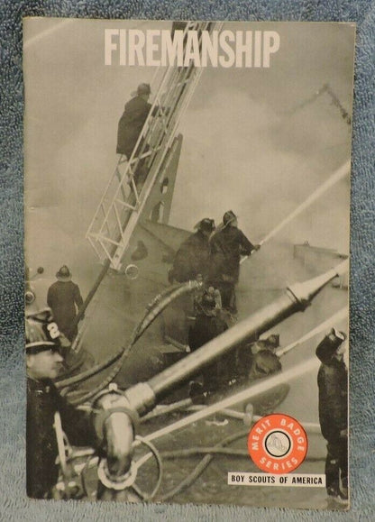 Merit Badge Series Firemanship 1971 Printing