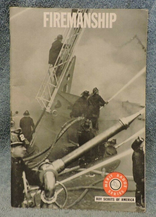 Merit Badge Series Firemanship 1971 Printing