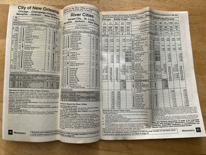 AMTRAK: NATIONAL TIMETABLE 1993-1994