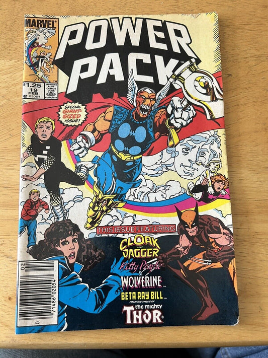 Marvel Comics: Power Pack Issue #19, October 1986