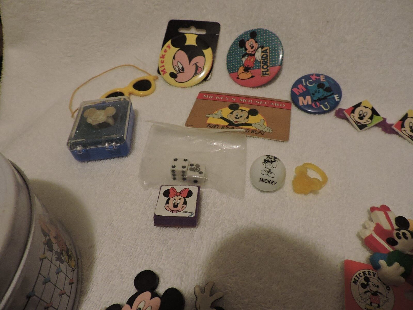 Mickey Mouse Assorted Collectables 17 pieces