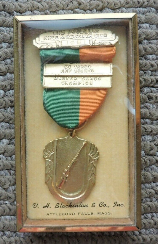 Los Angeles Rifle & Revolver Club: 50 Yd Master Class Champion 1951
