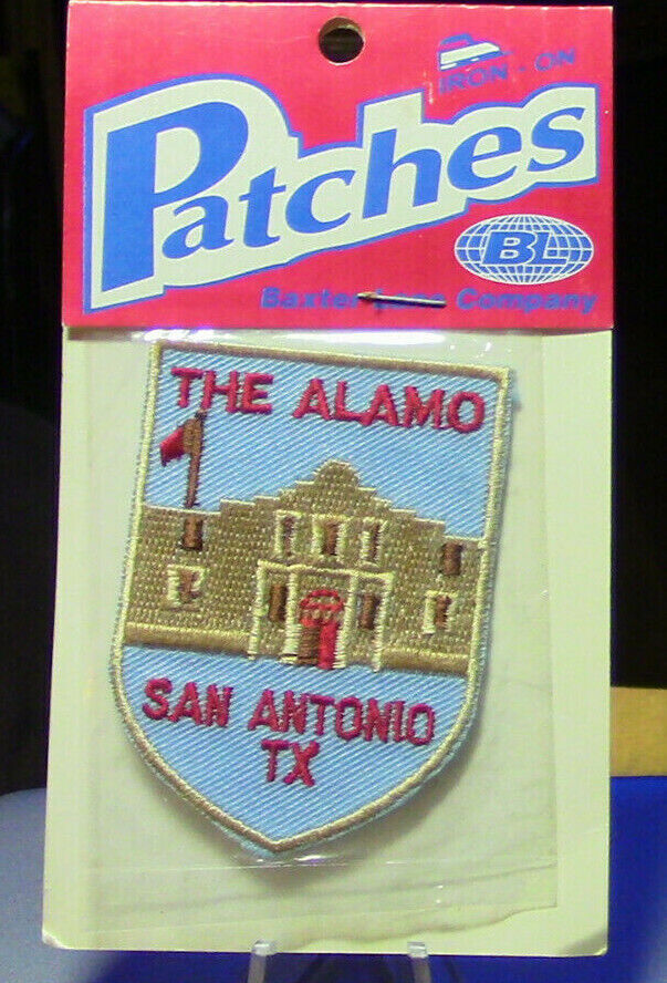 Patch: The Alamo, San Antonio Texas Iron On Patch