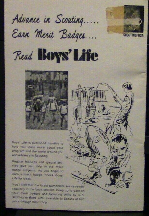 BSA-Merit Badge "Citizenship in the Community" 1977 Printing of the 1972 Edition