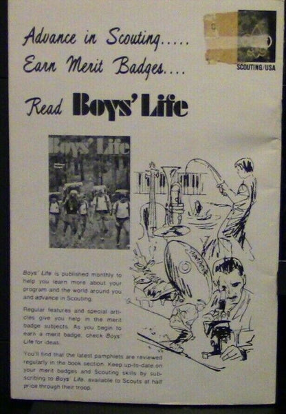BSA-Merit Badge "Citizenship in the Community" 1977 Printing of the 1972 Edition