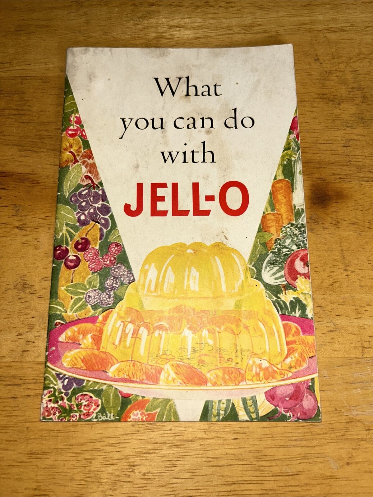 Vintage What You can Do with Jello Booklet