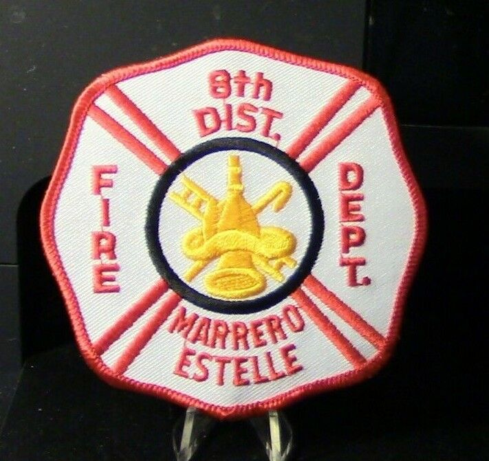 Company Closed:  8th District Marrero Estelle, LA. Fire Dept. Patch