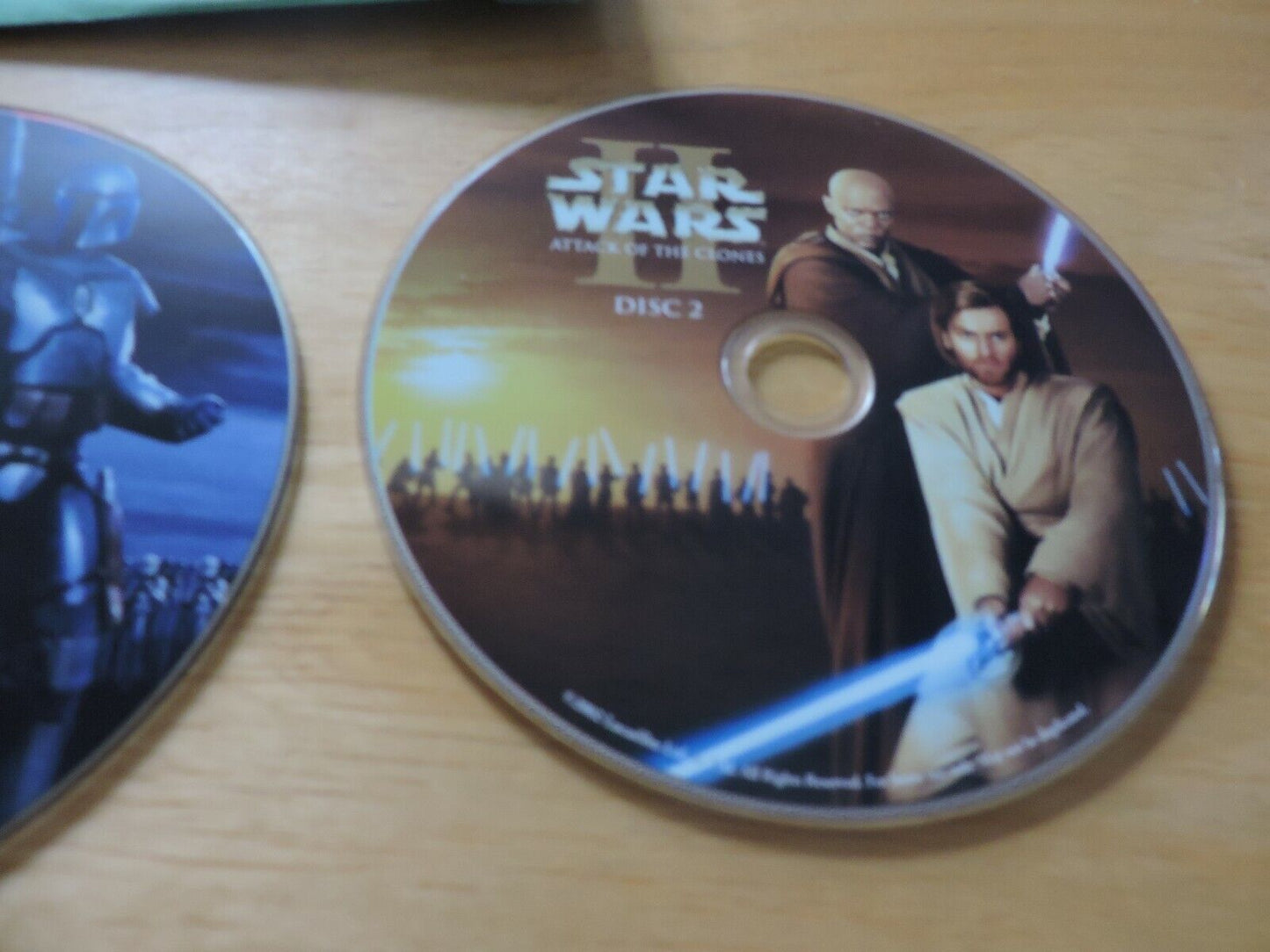 STAR WARS:  ATTACK THE CLONES:  FULL SCREEN  2 DISC SET  COMPUTER GAME RATED T