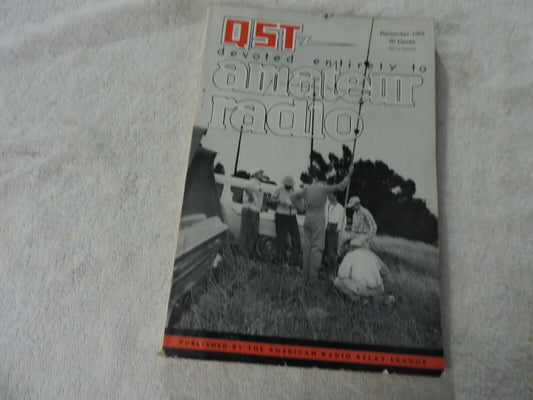 QST AMATEUR RADIO MAGAZINE DECEMBER  1963