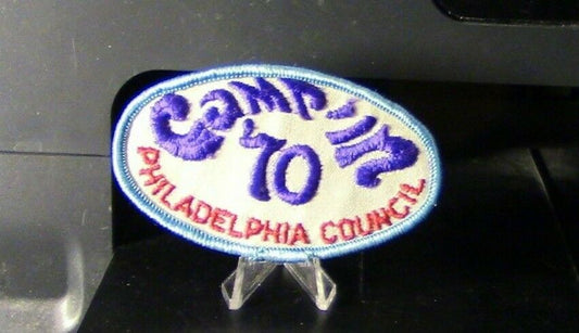 BSA: Philadelphia Council: 1970 Camp'In Patch