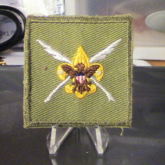 OFFICIAL BSA: Vintage Scrib Youth Position Patch
