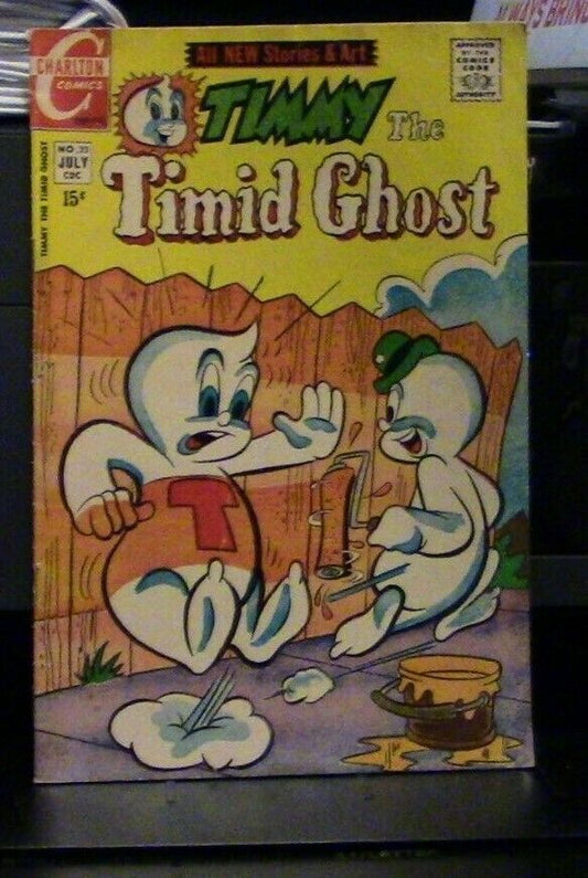Timmy The Timid Ghost Comic Book , # 23, Published: 1971