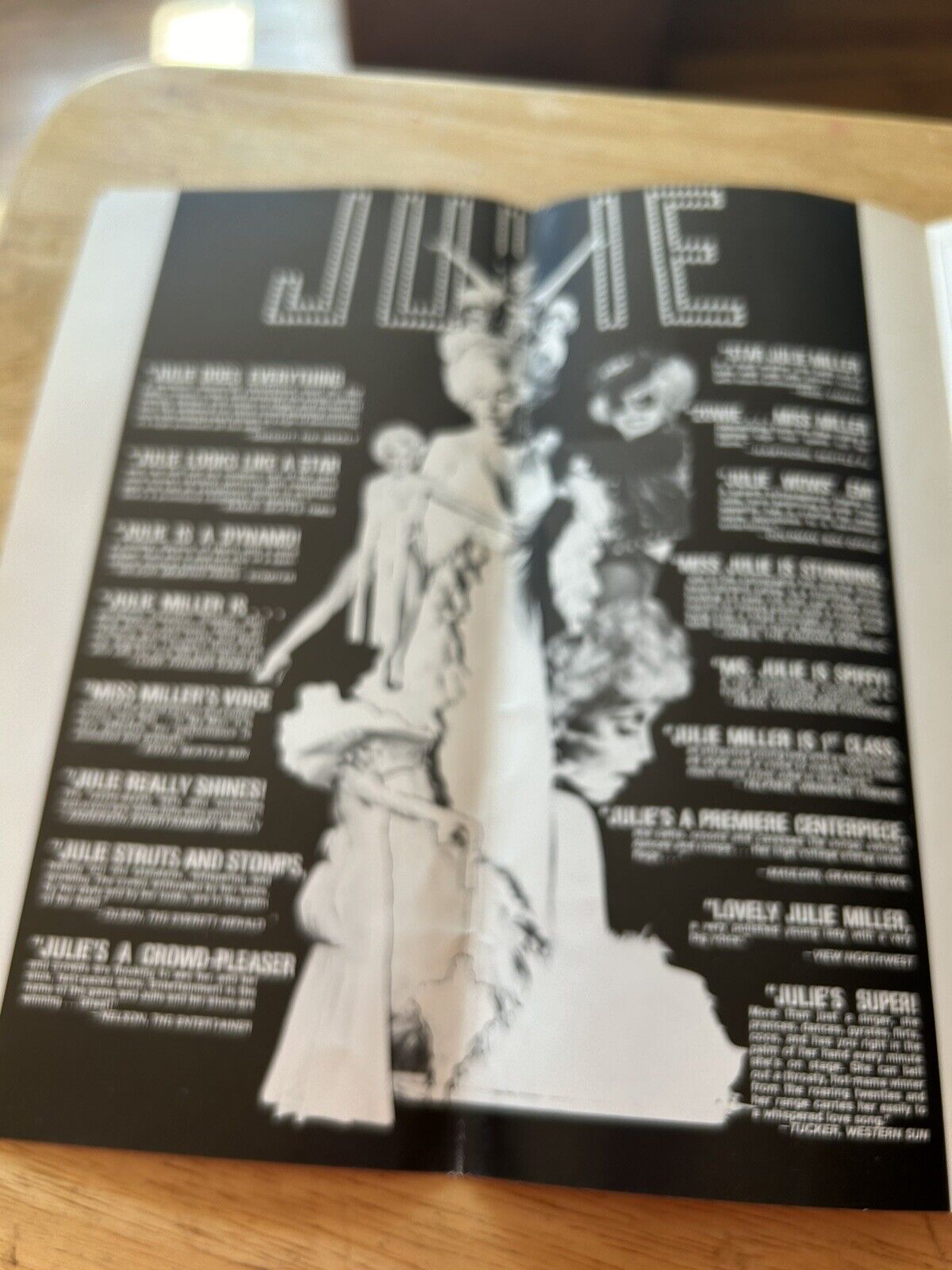GREG THOMPSON'S MUSIC HALL--" FOLLIES" 1978