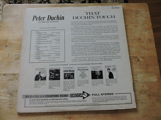 That Duchin Touch Peter Duchin Vinyl Album