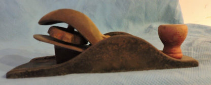 VINTAGE WOOD PLANER WITH WOOD HANDLE  7" MADE IN U.S.A.