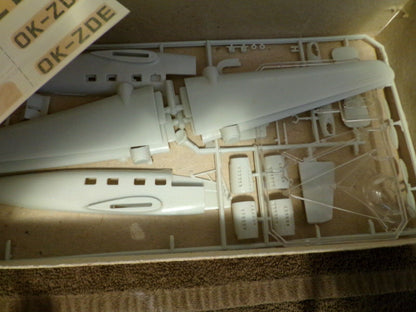 Vintage 1970 KP Model WWII AERO C-3A Bomber Plane Kit made in Czechosiovakia+