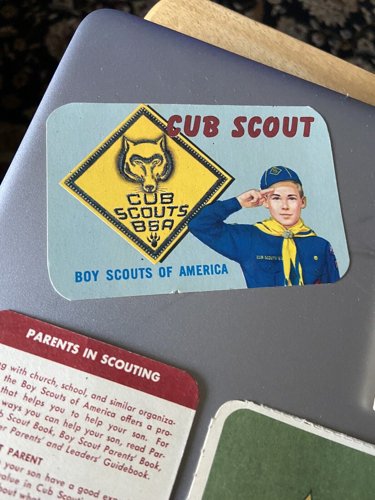 Official/Vintage BSA Membership Cards Set