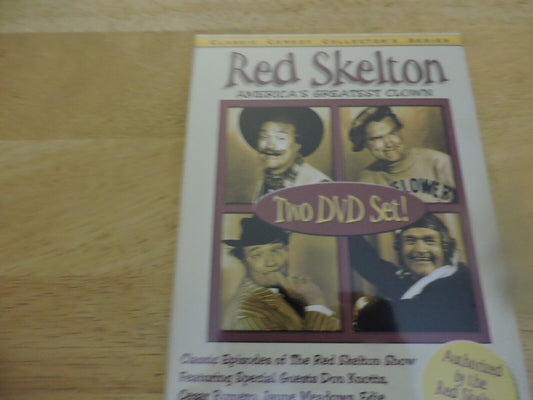 RED SKELTON AMERICA'S GREATEST CLOWN-2 DVD SET 2005