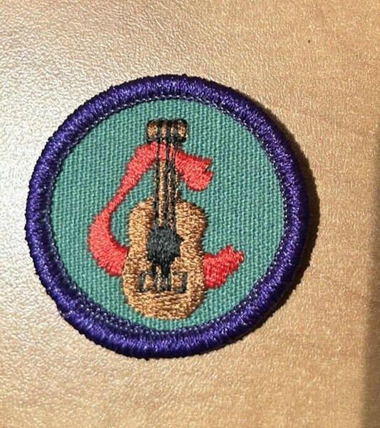 Official Girl Scout "Violin" Like It Patches