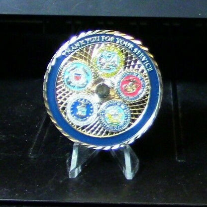 Challenge Coin: "Thanks for your service" Military.Com
