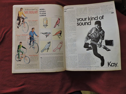 Boys Life Magazine -June 1966 Snorkel with Turtle