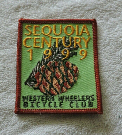 Sequoia Century 1999 Western Wheelers Bicycle Club Patch