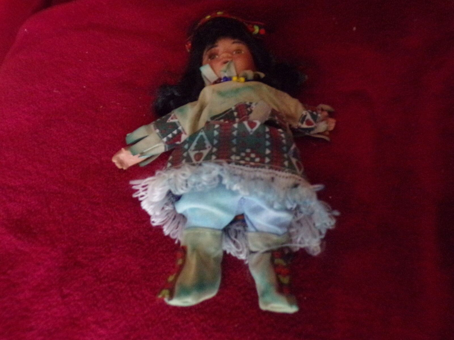 8" Native American Doll (Young Lady)