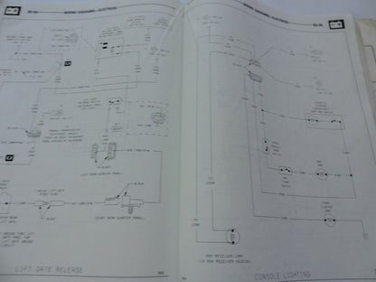 CHRYSLER MANUAL: RAM VAN CARAVAN, VOYAGER, ELECTRICAL & ENGINE PERFORMANCE  1984