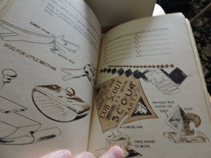 LION CUB SCOUT BOOK--1948 PRINTING